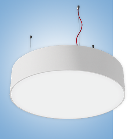 Светильник Round серия vs-ds-Round в белом корпусе